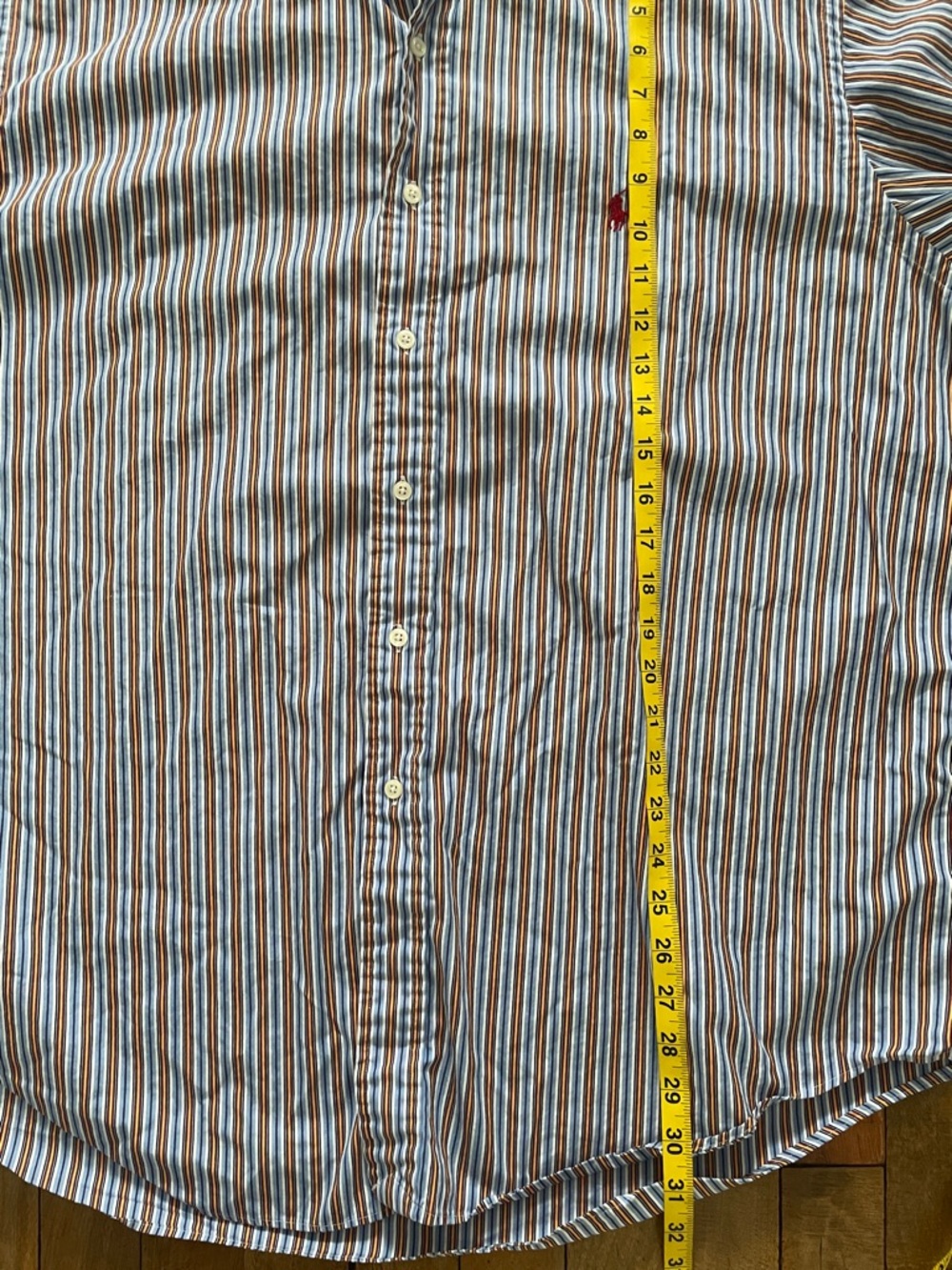 Ralph Lauren striped button down-XL - Picture 6 of 9